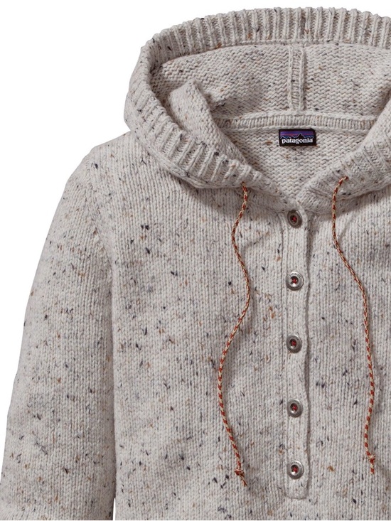 Patagonia Sweaters - Patagonia Ranchito Hoody 50995 Lambswool Wool Blend Sweater Hoodie Medium